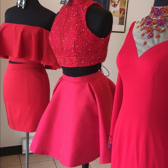 Rachel Allan Homecoming Dress rhinestones corset 0 - Picture 4 of 8